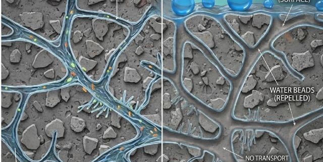 Nanovations 3001 concentrated emulsion for hydrophobic concrete treatment and water-repellent admixture